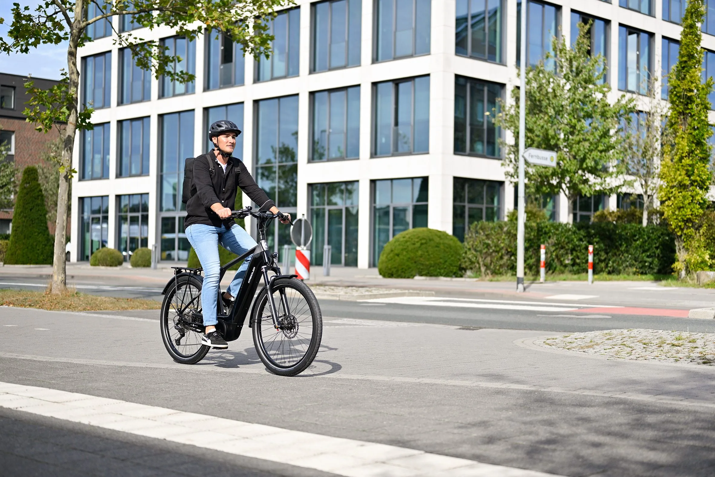 Mit dem Fahrrad zur Arbeit