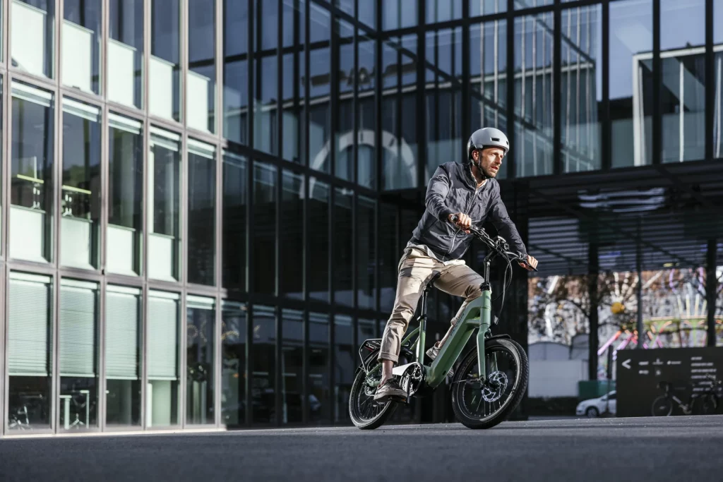 Fahrrad in der Stadt